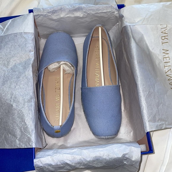 Stuart Weitzman espadrille flats - lilac - Picture 2 of 9